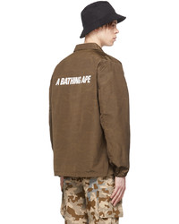 braune Camouflage Shirtjacke von BAPE