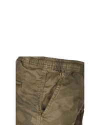 braune Camouflage Shorts von Urban Classics