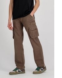 braune Cargohose von Alpha Industries