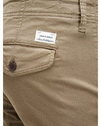 braune Cargohose von Jack & Jones