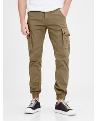 braune Cargohose von Jack & Jones