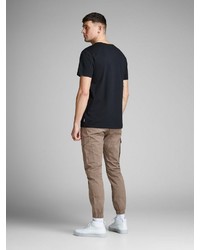 braune Cargohose von Jack & Jones