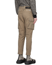 braune Cargohose von Balmain