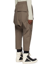 braune Cargohose von Rick Owens