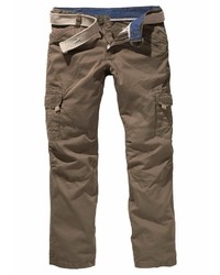 braune Cargohose von Timezone