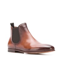 braune Chelsea Boots aus Leder von Officine Creative