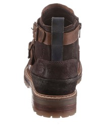 braune Chelsea Boots aus Leder von Dockers by Gerli