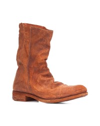 braune Chelsea Boots aus Leder von A Diciannoveventitre