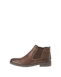 braune Chelsea Boots aus Leder von Klondike