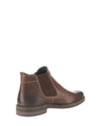 braune Chelsea Boots aus Leder von Klondike