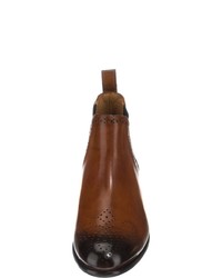 braune Chelsea Boots aus Leder von Melvin & Hamilton