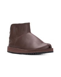 braune Chelsea Boots aus Leder von Suicoke