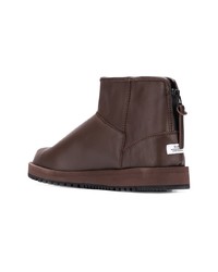 braune Chelsea Boots aus Leder von Suicoke