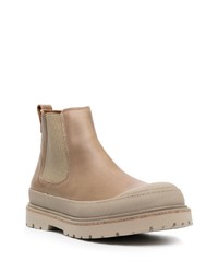 braune Chelsea Boots aus Leder von Birkenstock