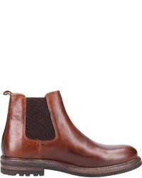 braune Chelsea Boots aus Leder von Sansibar