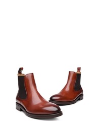 braune Chelsea Boots aus Leder von SHOEPASSION