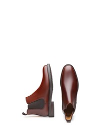 braune Chelsea Boots aus Leder von SHOEPASSION