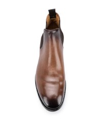 braune Chelsea Boots aus Leder von Officine Creative