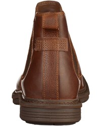 braune Chelsea Boots aus Leder von Timberland