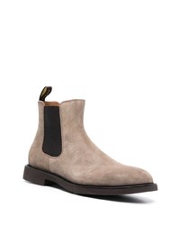 braune Chelsea Boots aus Wildleder von Doucal's