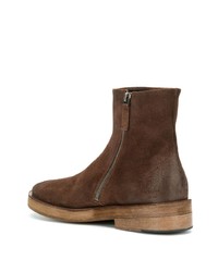 braune Chelsea Boots aus Wildleder von Marsèll