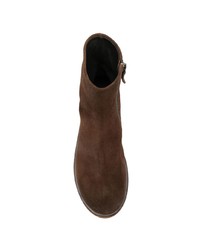 braune Chelsea Boots aus Wildleder von Marsèll