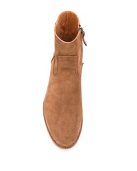 braune Chelsea Boots aus Wildleder von Buttero