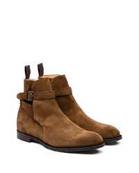 braune Chelsea Boots aus Wildleder von Church's