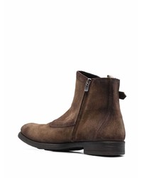 braune Chelsea Boots aus Wildleder von Officine Creative