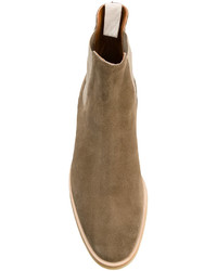 braune Chelsea Boots aus Wildleder von Common Projects
