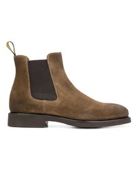 braune Chelsea Boots aus Wildleder von Doucal's