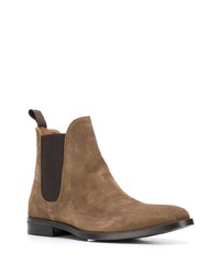 braune Chelsea Boots aus Wildleder von Scarosso