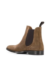 braune Chelsea Boots aus Wildleder von Scarosso