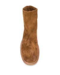 braune Chelsea Boots aus Wildleder von Marsèll