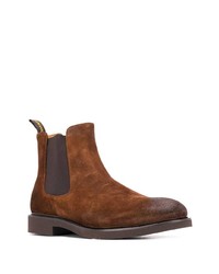 braune Chelsea Boots aus Wildleder von Doucal's