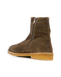 braune Chelsea Boots aus Wildleder von Isabel Marant