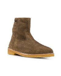 braune Chelsea Boots aus Wildleder von Isabel Marant