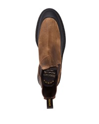 braune Chelsea Boots aus Wildleder von Doucal's