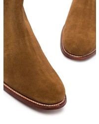 braune Chelsea Boots aus Wildleder von Grenson