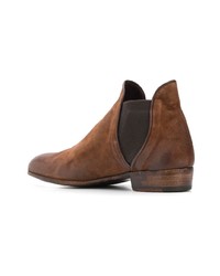 braune Chelsea Boots aus Wildleder von Lidfort