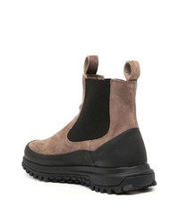 braune Chelsea Boots aus Wildleder von Diemme