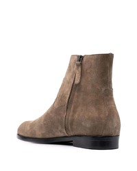 braune Chelsea Boots aus Wildleder von Buttero