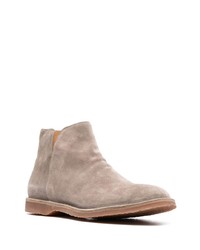 braune Chelsea Boots aus Wildleder von Officine Creative