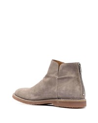 braune Chelsea Boots aus Wildleder von Officine Creative