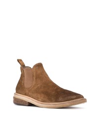 braune Chelsea Boots aus Wildleder von Marsèll