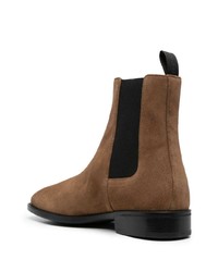 braune Chelsea Boots aus Wildleder von Giuseppe Zanotti