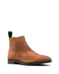 braune Chelsea Boots aus Wildleder von PS Paul Smith