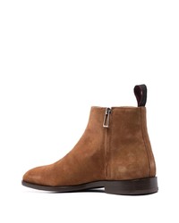 braune Chelsea Boots aus Wildleder von PS Paul Smith