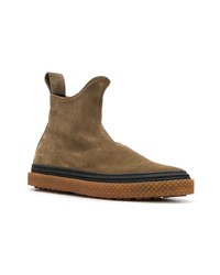 braune Chelsea Boots aus Wildleder von Buttero