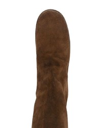 braune Chelsea Boots aus Wildleder von Undercover